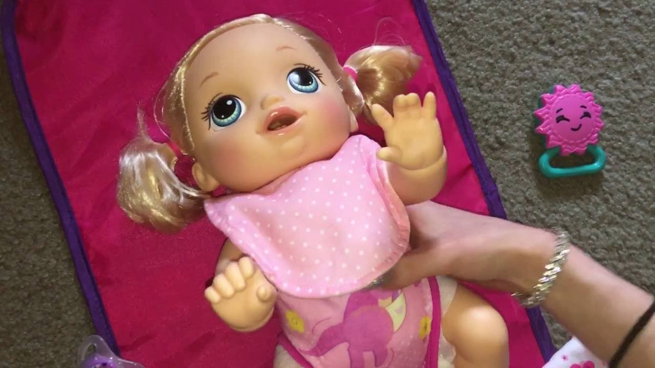 BABY GO BYE BYE FEEDING & CHANGING-NEW HASBRO BABY ALIVE