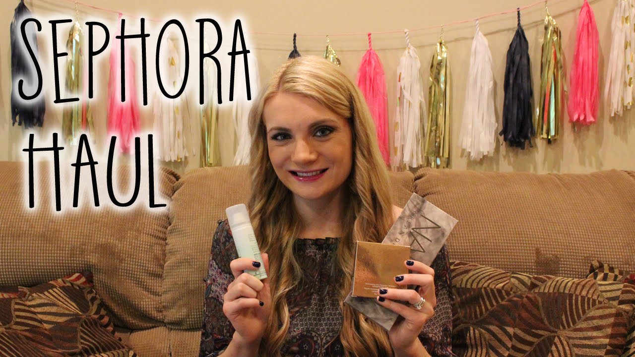 BIG SEPHORA HAUL! | FALL 2015 | LEAHTACKLES