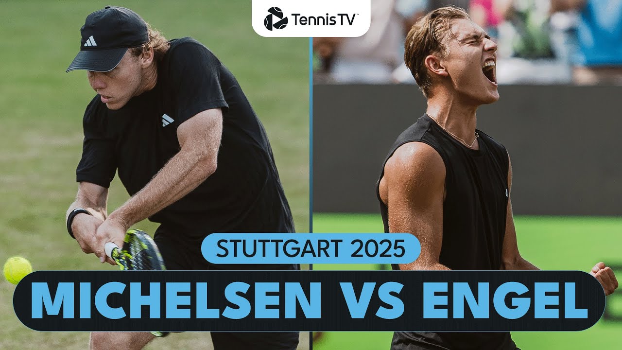 17-Year-Old Justin Engel Takes On Alex Michelsen 👀 | Stuttgart 2025 Highlights