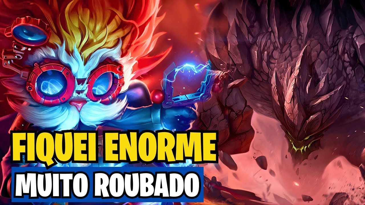 DEFINITIVAMENTE o BONECO MAIS DIVERTIDO do JOGO! | HEIMERDINGER vs MALPHITE