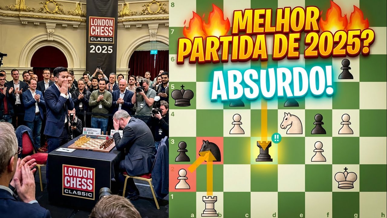 A Melhor Partida de 2025? Abdusattorov Surpreende o Mundo em Londres!