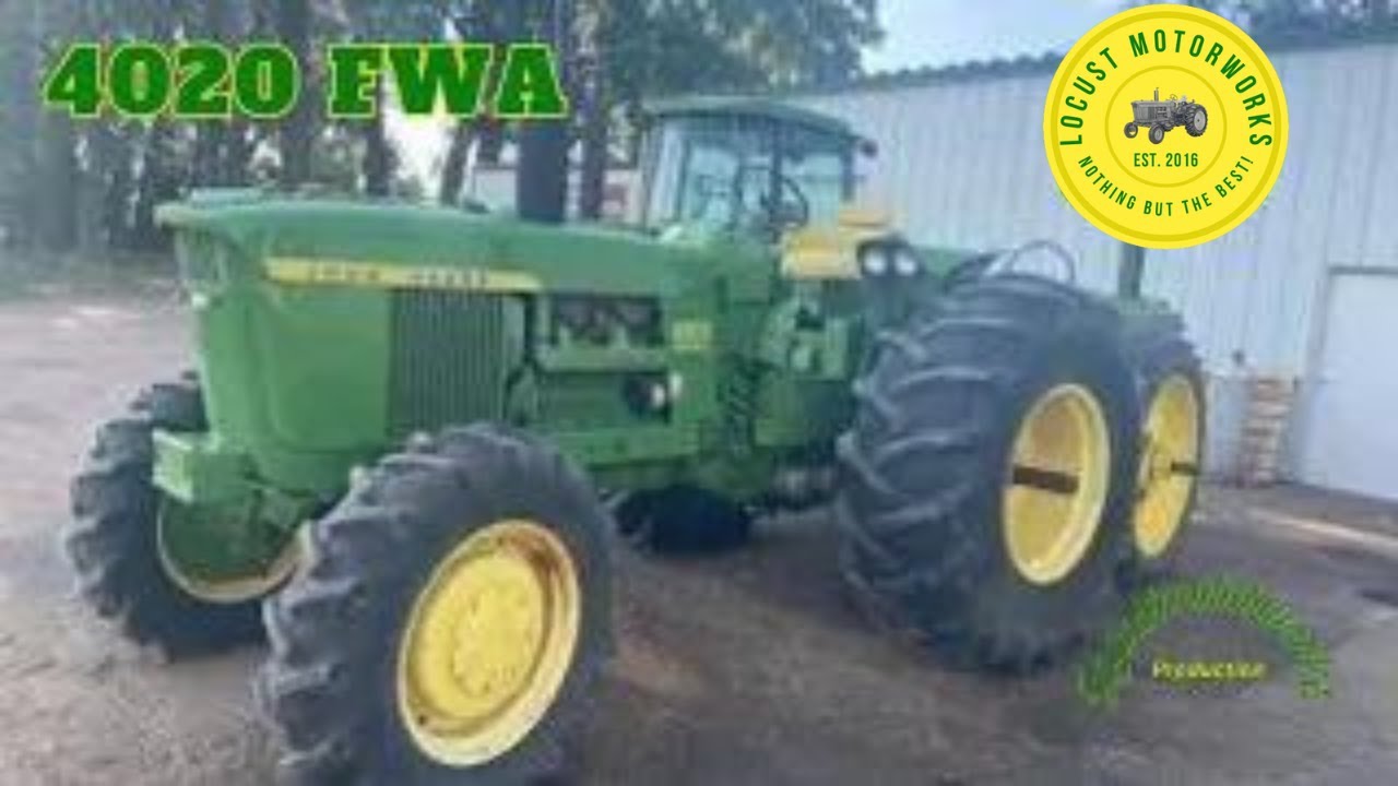 John Deere 4020 Front Wheel Assist Power Shift