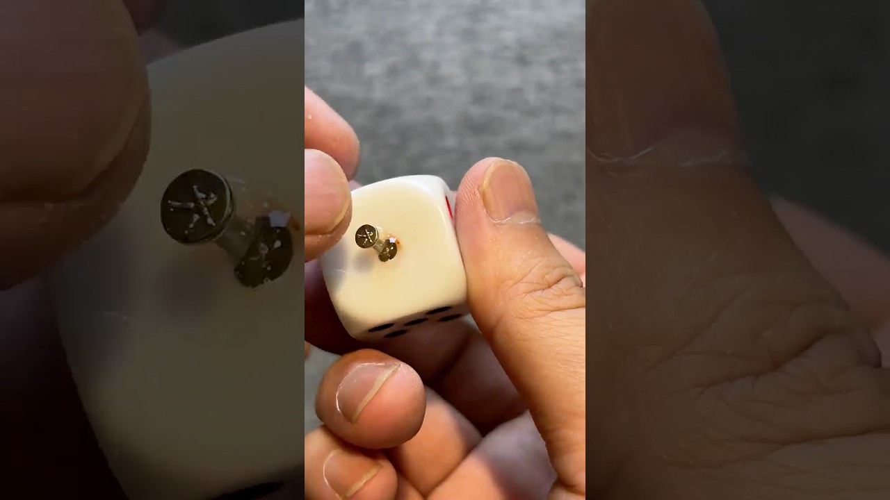 Rigged Dice That Always Rolls 6 #lifehacks