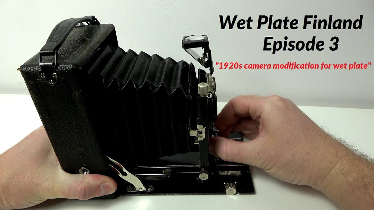 [Wet Plate Finland] Episode 3: Modifying a 1920s German Plate Camera Into Wet Plate Use