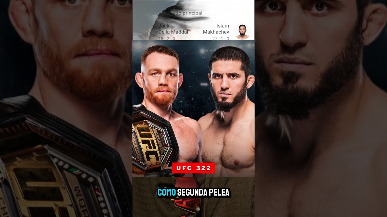 UFC322 Islam Mackachev vs Jack Della Maddalena 