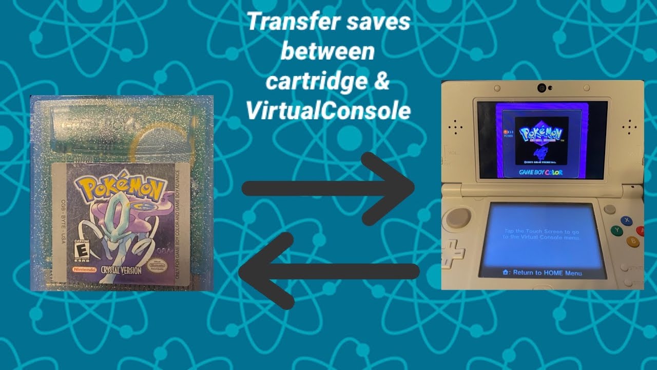 Transfer your Pokemon Saves from Cartridge to 3DS Virtual Console