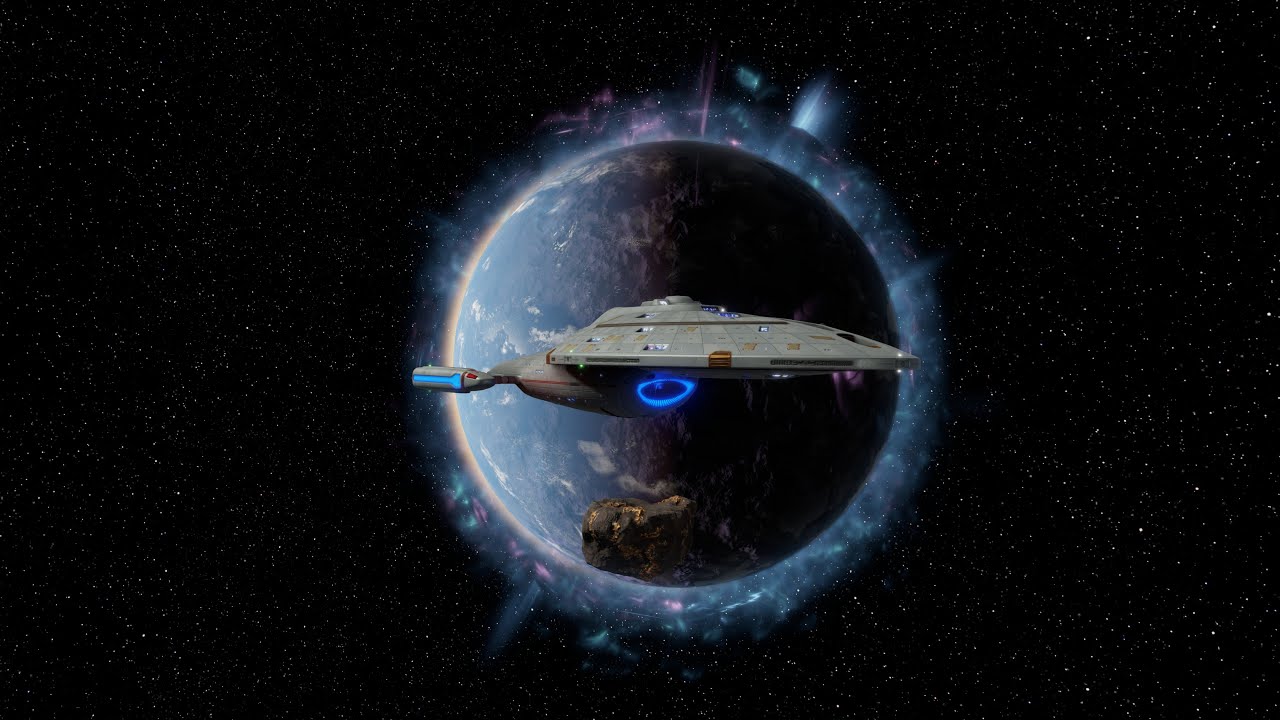 USS Voyager jumps into battle with Maquis in Beta Quadrant