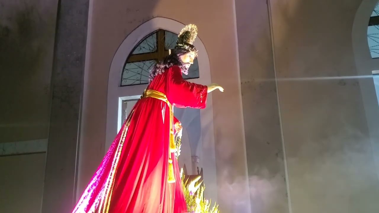 Primer viacrucis del primer viernes de cuaresma templo San Antonio chinandega 2026