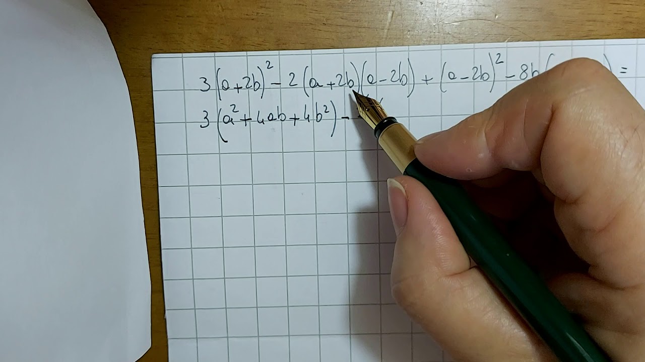 Espressioni( prodotti notevoli)