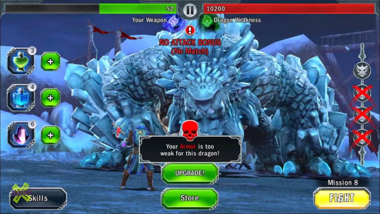 Best Duel Action Game Dragon Slayer - Mission 08 Clear!