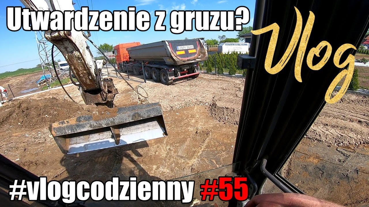 Vlogcodzienny #55 - Utwardzenie z gruzu? Jak nam poszło zalewanie?