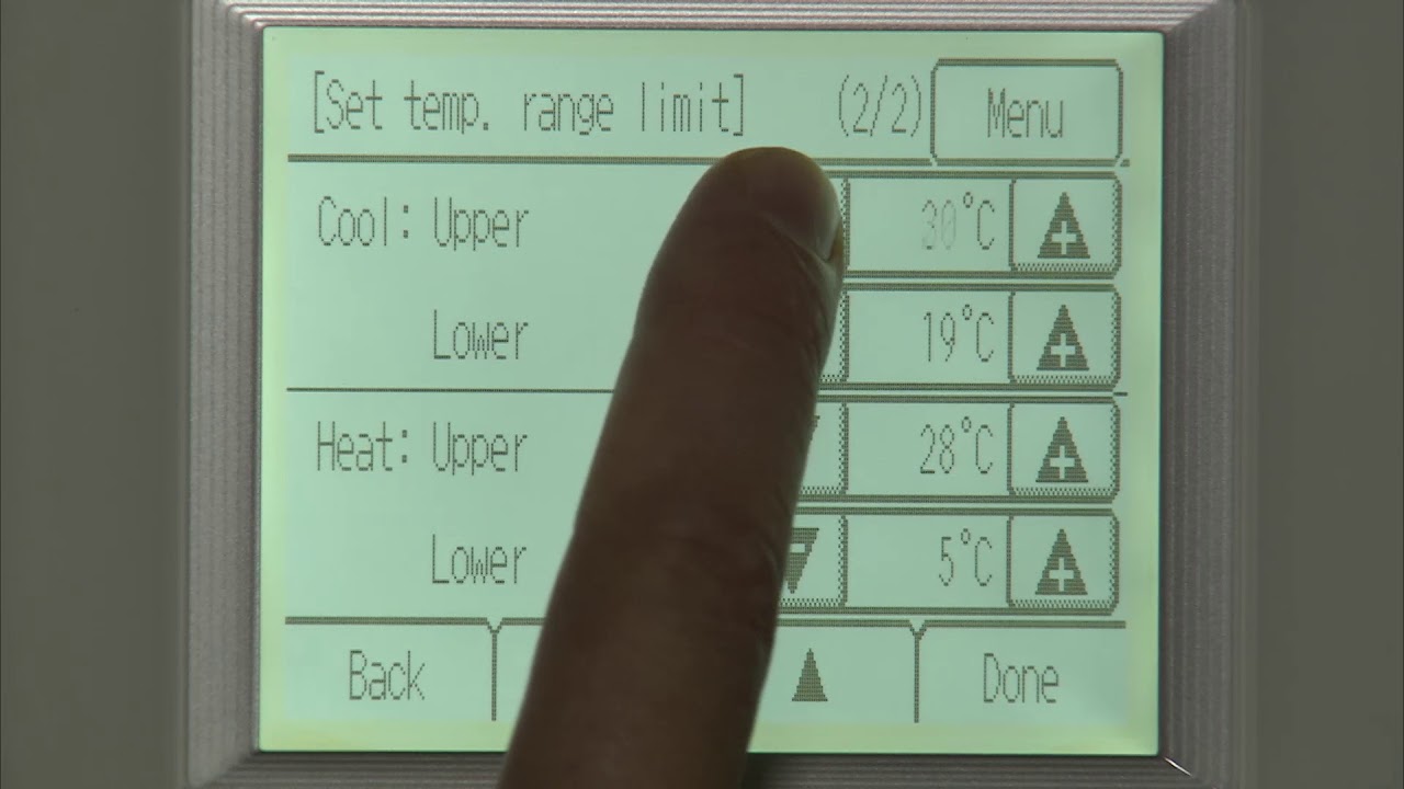 PAR U02 Temperature limit function