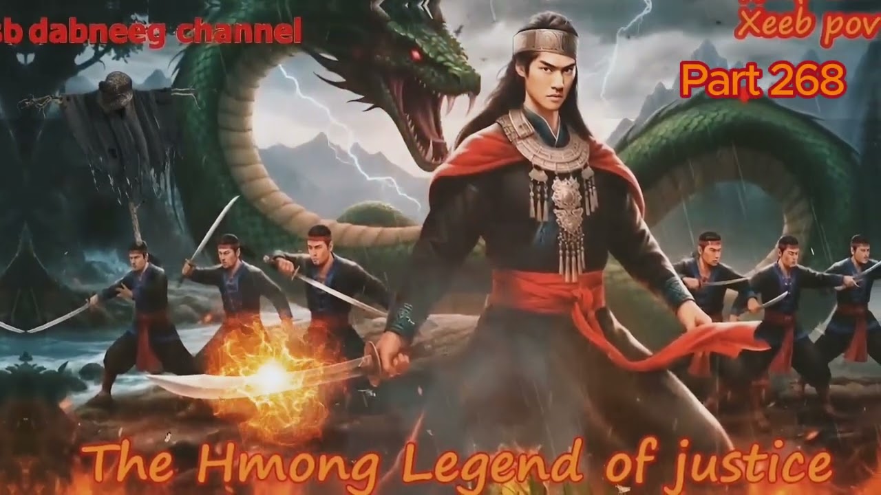 Xeeb Pov The Swordsman legend Episode 268 -  Hmong Action Warrior Story
