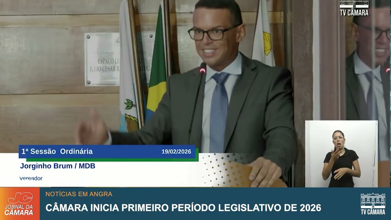 Jornal da Câmara de Angra - 19/02/2026