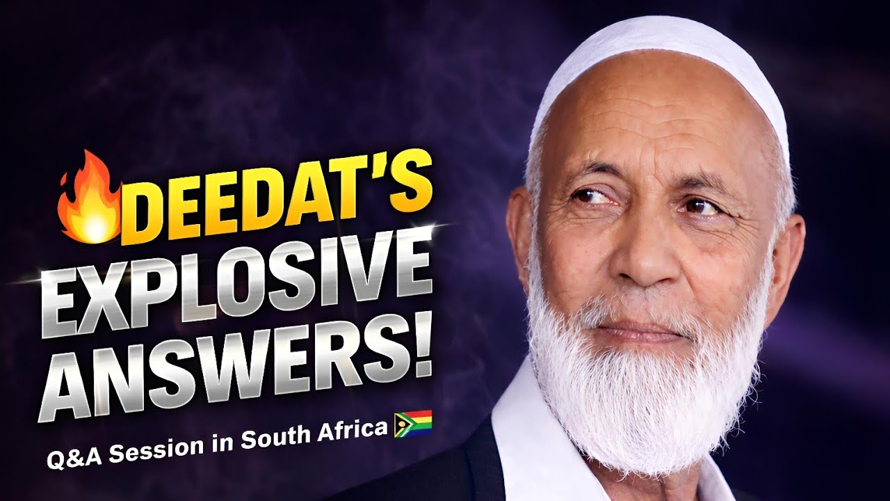 🔥 Tough Questions? No Problem! Sheikh Ahmad Deedat's Explosive Short Q&A Session in South Africa 🇿🇦 