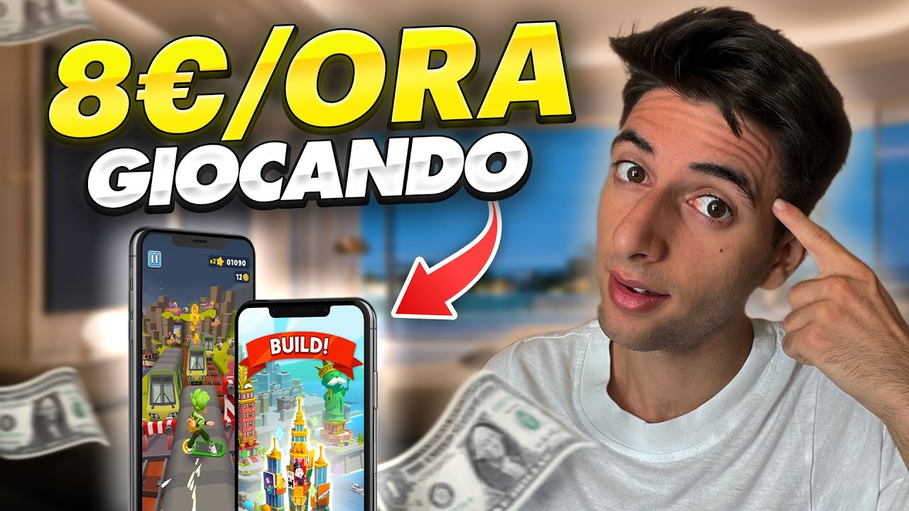 PROVO un APP che PAGA 8&euro; l&rsquo;ora per GIOCARE&hellip; FUNZIONA DAVVERO! - Guadagnare Online