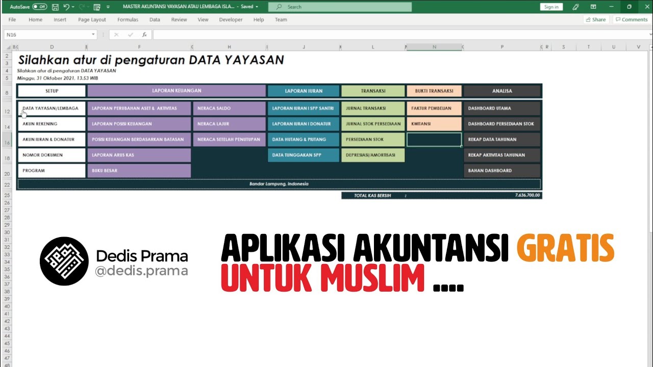 APLIKASI AKUNTANSI MUSLIM GRATIS