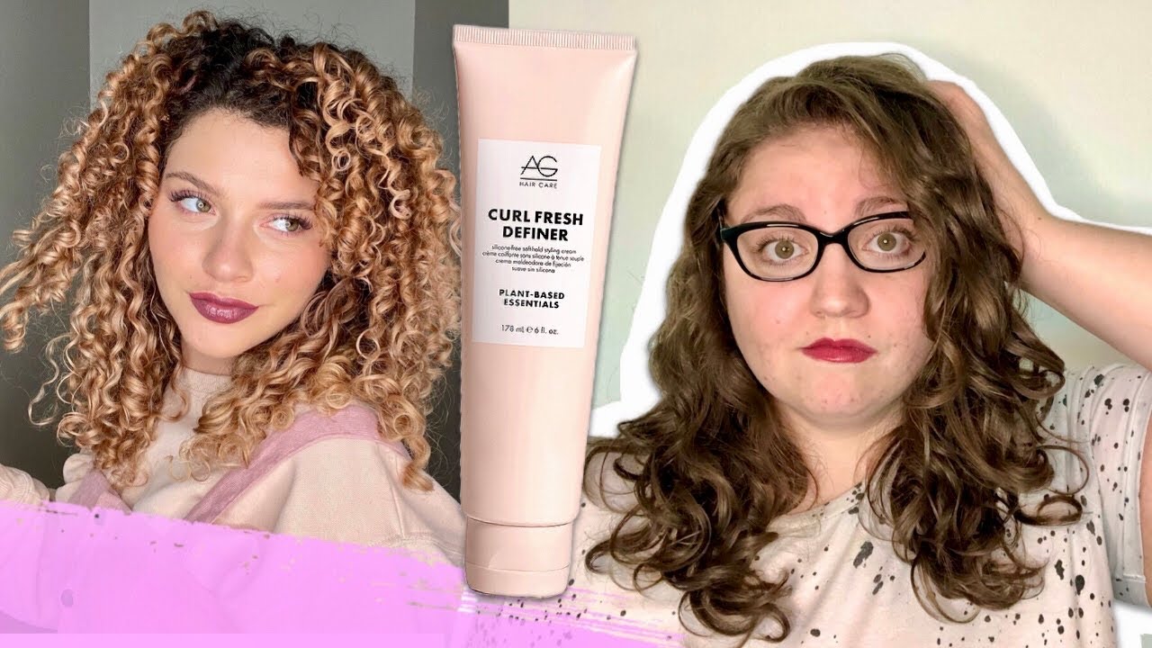 BAMBOOZLED BY MANES BY MELL?! AG Curl Fresh Definer Review/First Impressions on Wavy Hair!