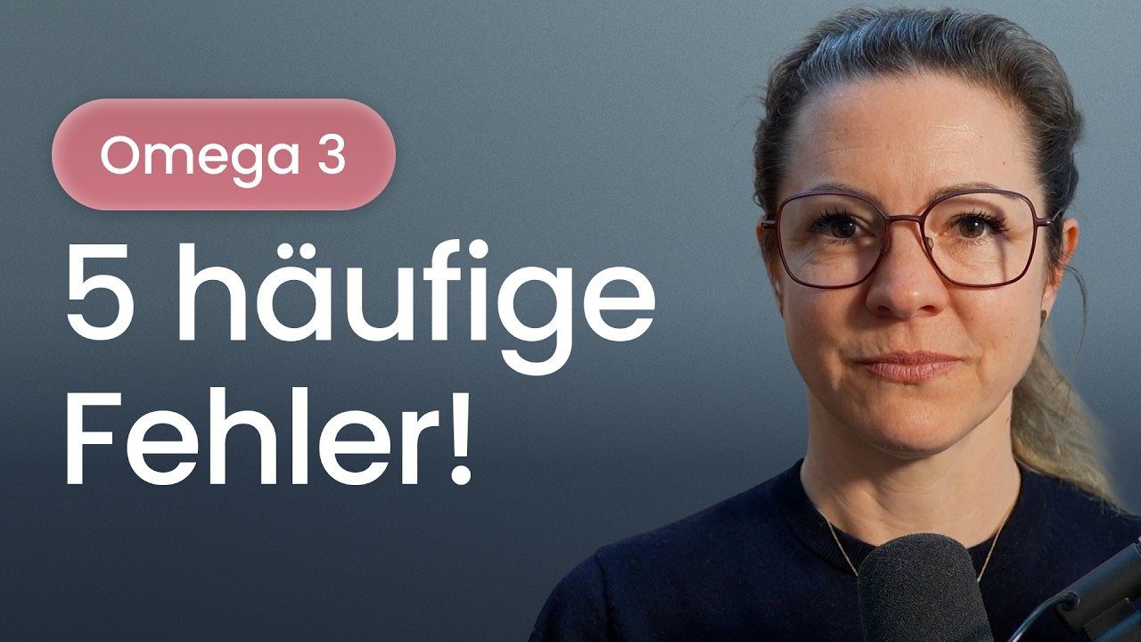 Nimm kein Omega-3, bevor du dieses Video gesehen hast (Die 5 Fakten)