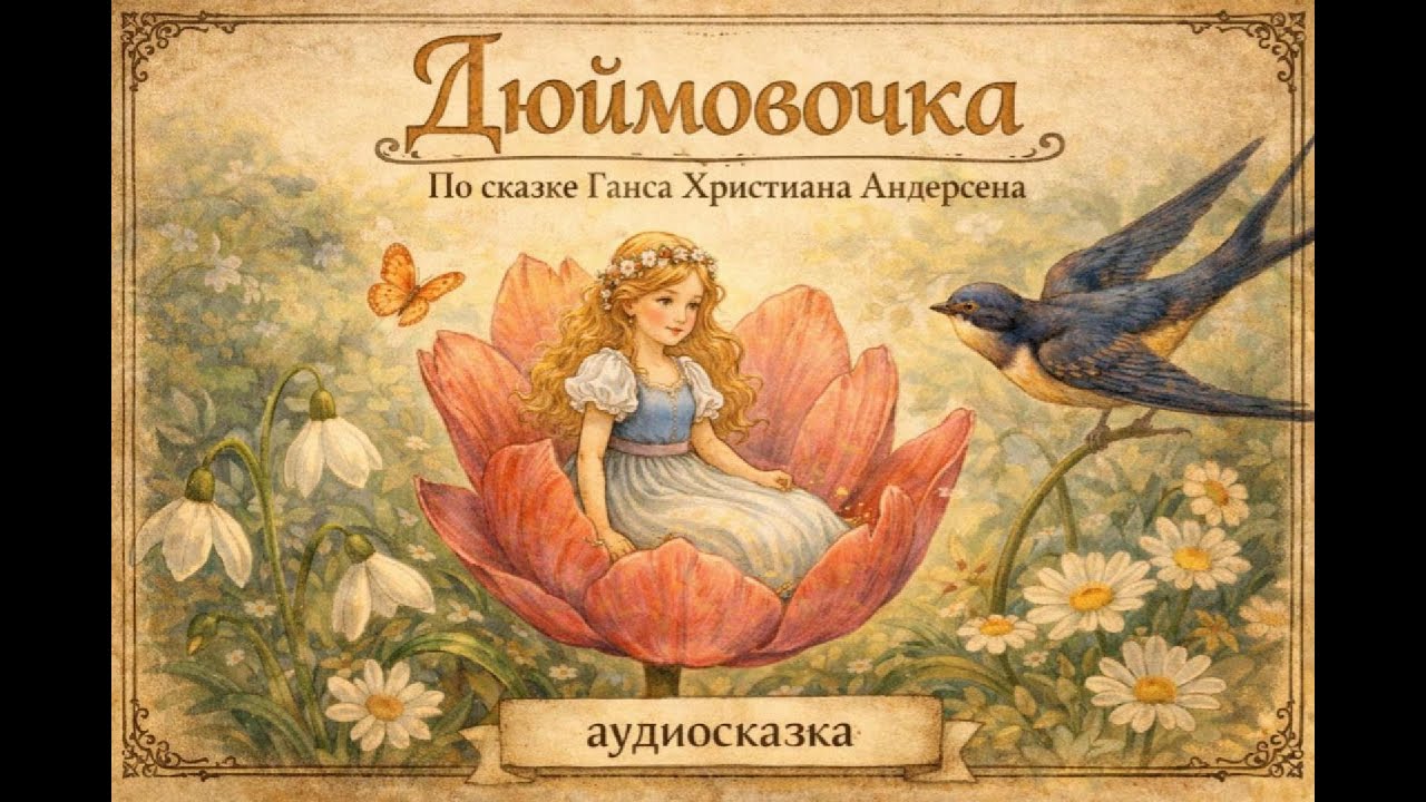 дюймовочка #засыпайка #аудиосказка #сказка