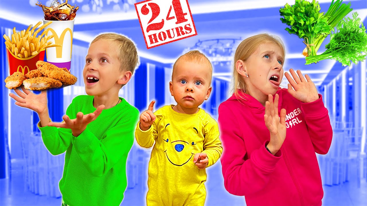 Partea 2 ⏰ 24 ore 👶 BEBELUȘUL ne controlează Viața 🍼 IONUȚ alege ce facem toată ZIUA 🤦‍♂️