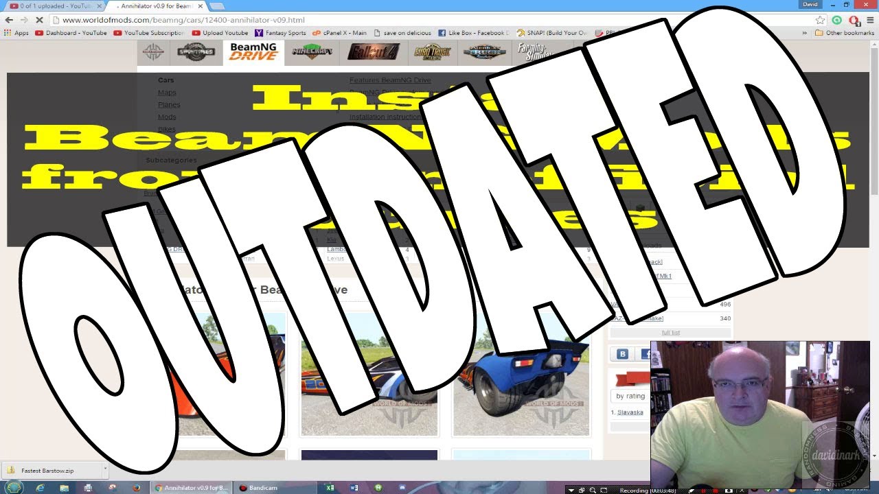 READ DESCRIPTION!! BeamNG Drive - Installing Mods from Unofficial Sources - Tutorial