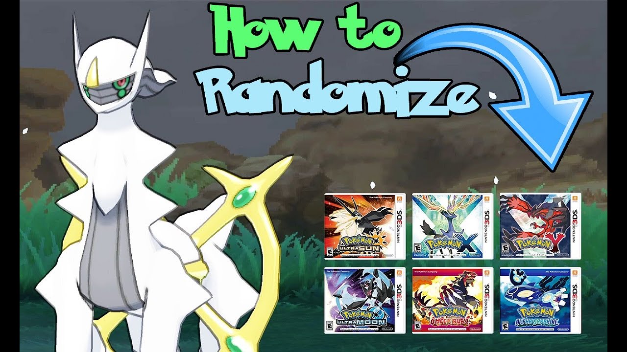 Как легко рандомизировать любую игру Pok&eacute;mon для 3DS и DS за 4 минуты! USUM, SuMo, ORAS, X и Y!
