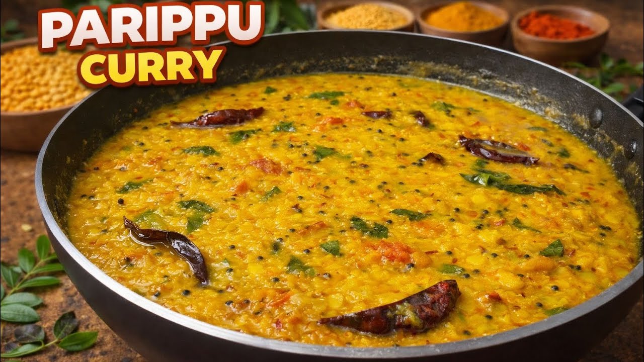 Kerala Parippu Curry | Traditional Dal Curry | പരിപ്പ് കറി Recipe