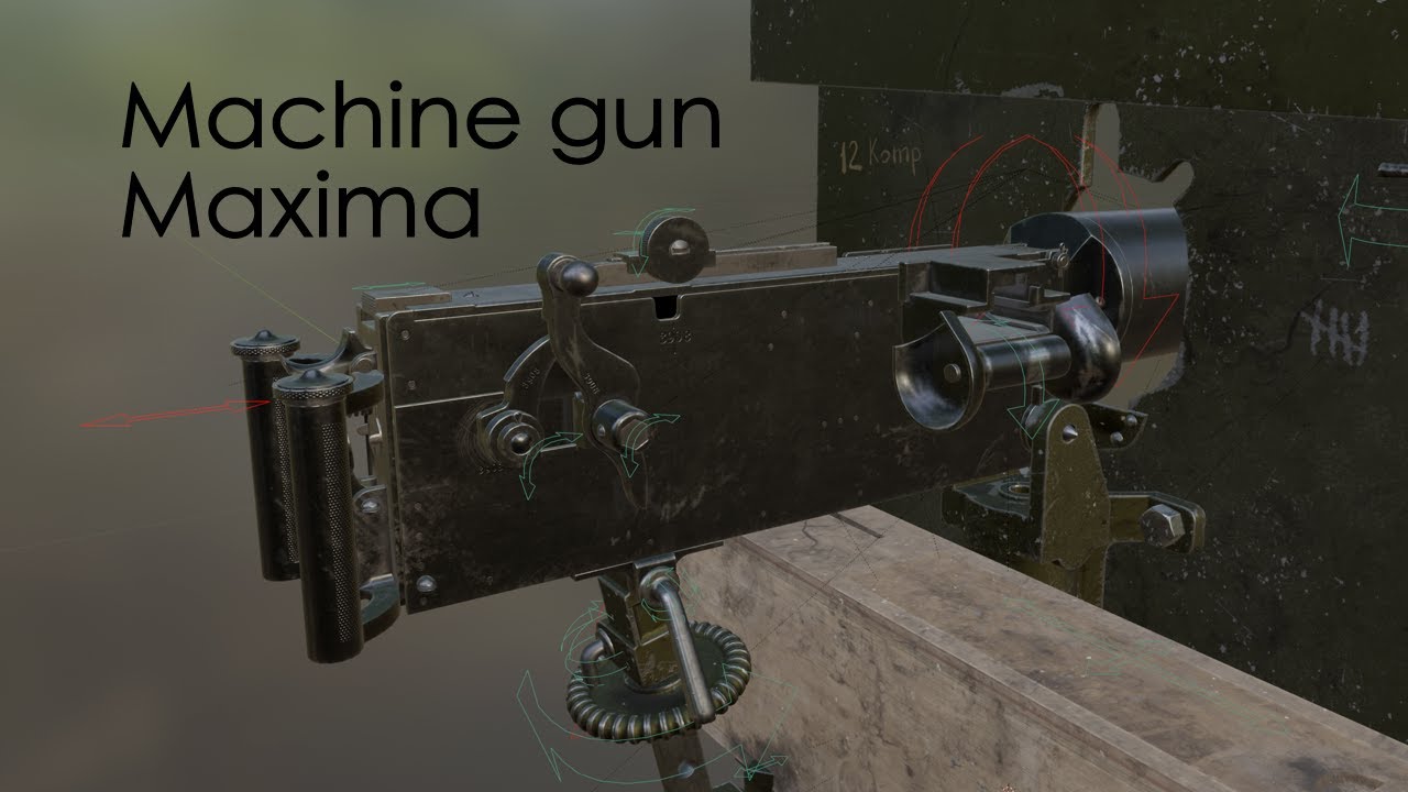 Machine gun Maxima RIG