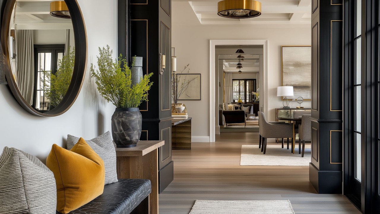 Quiet Luxury Entryway 4K | Seamless Design That Increases Home Value