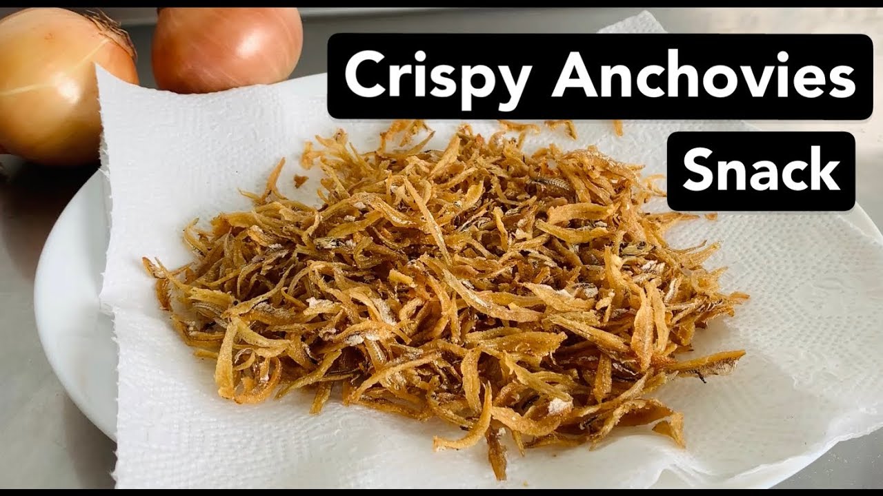 How to fry Crispy Anchovies Snack | resepi ikan bilis rangup