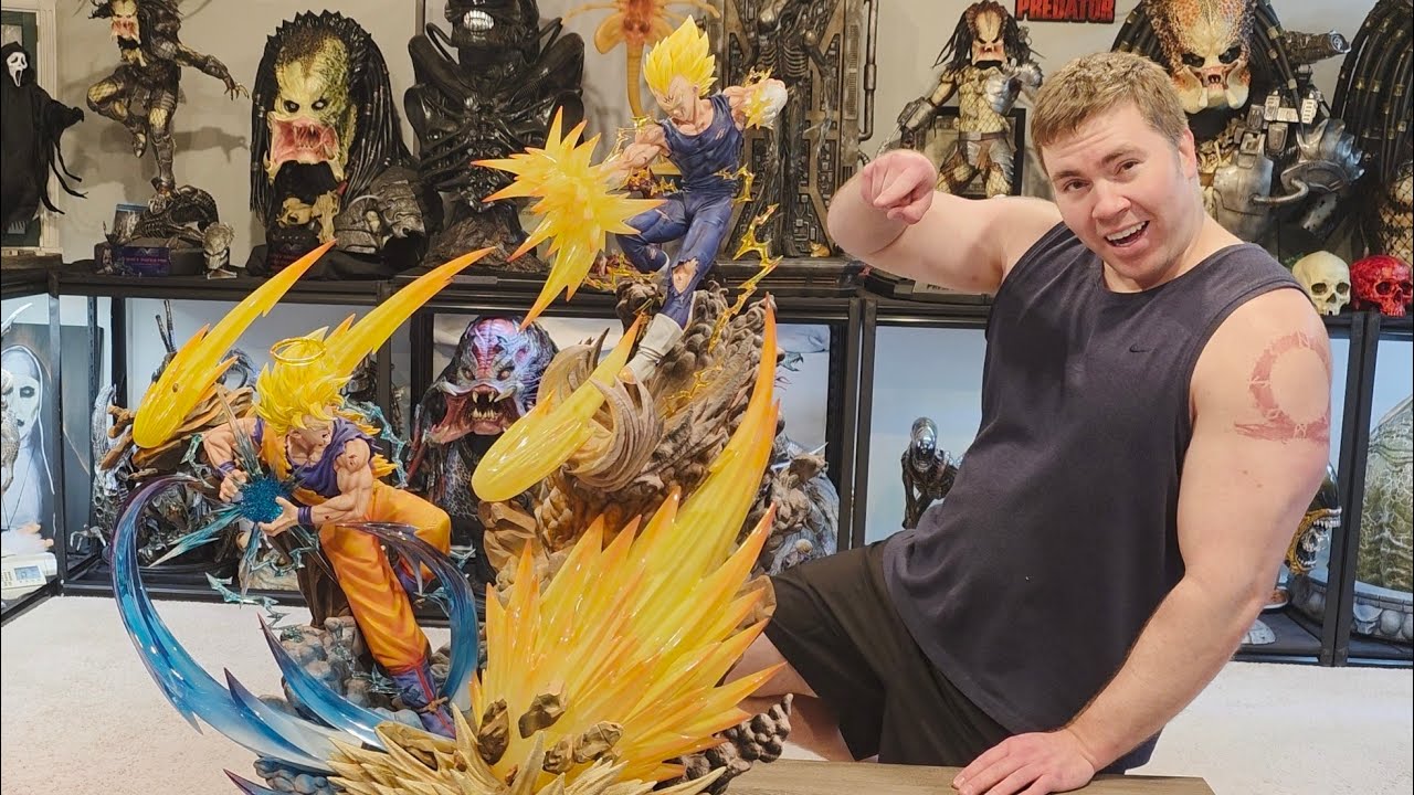 Ultimate DBZ Statue? Kd Goku vs Vegeta 1/4 statue review