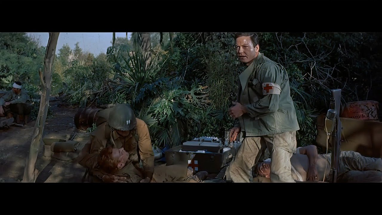 DeForest Kelley, foreshadowing the role of a lifetime, nine years before.