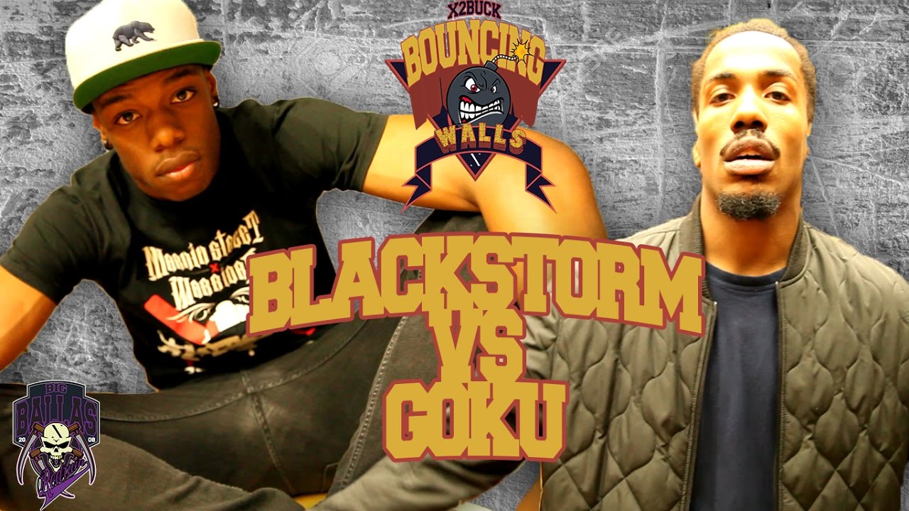 BLACKSTORM VS GOKU | BOUNCING WALLS SESSION | Krump battle paris
