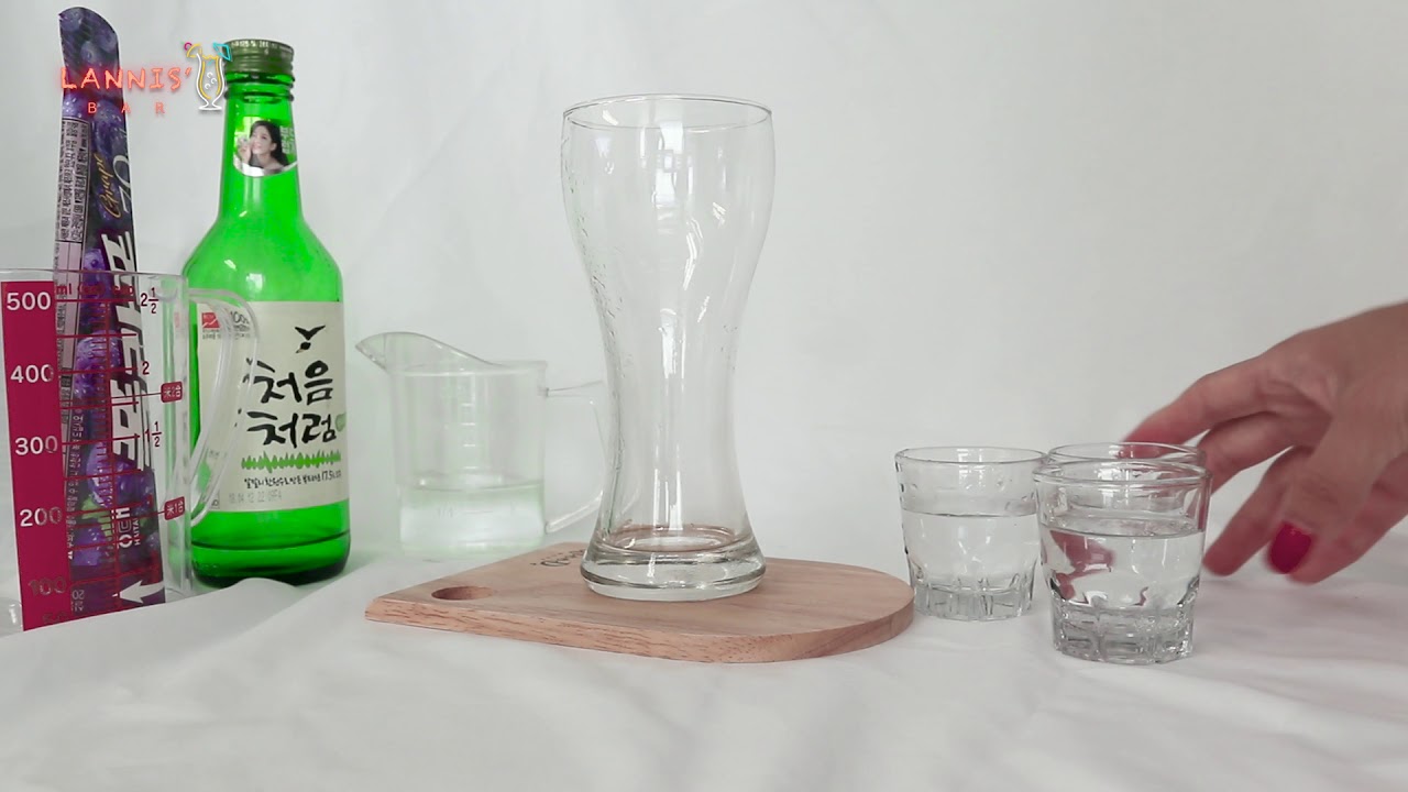 [Lannis' BAR] 아이스크림 칵테일! 폴라포 + 소주!? Polapo icecream + SOJU Mixed Cocktail