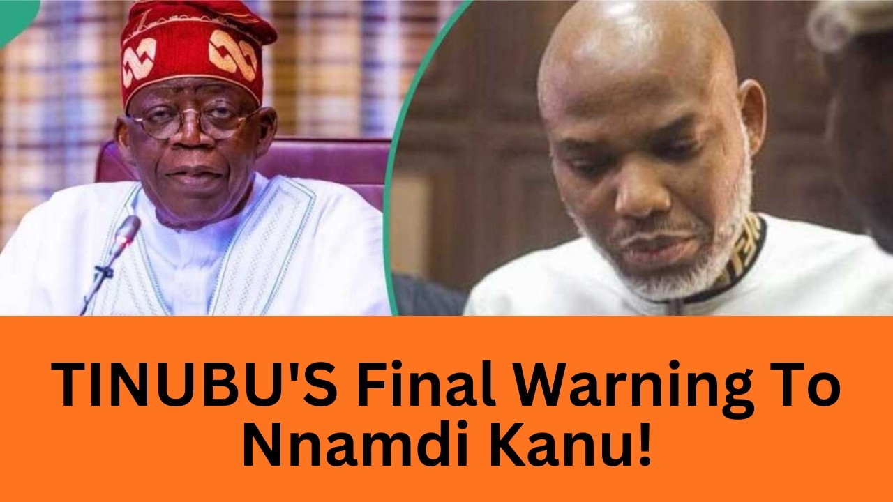 BIAFRA IS OVER? Tinubu Breaks Silence On Nnamdi Kanu’s Life Sentence!