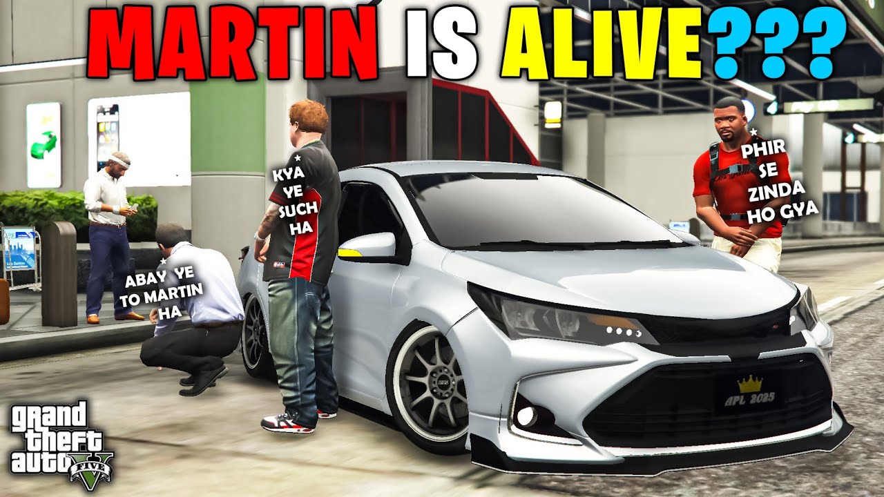 MICHAEL & BOIZZ SAW MARTIN AT AIRPORT | GTA 5 | Real Life Mods #651 | URDU |