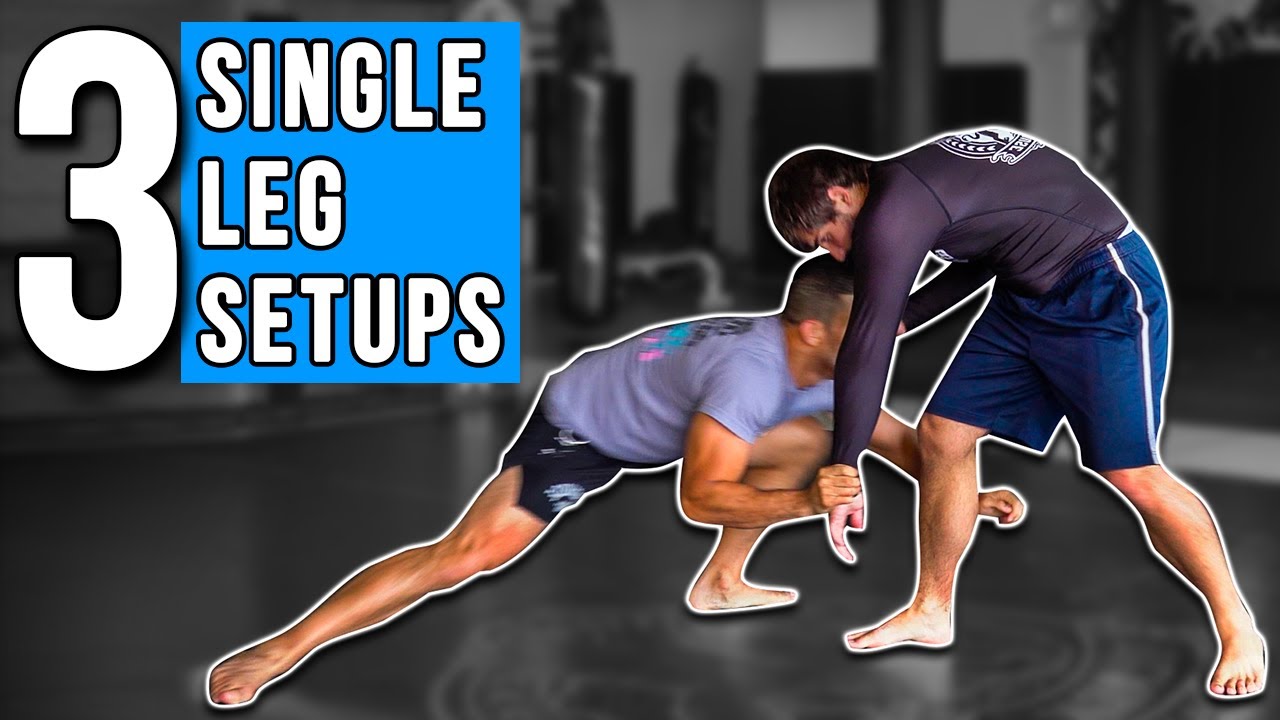 3 Single Leg takedown setups: How To