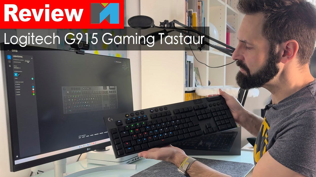 Logitech G915 Gaming Tastatur Review - vom Casual Gamer
