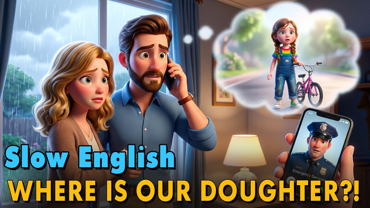 Why Didn't Dad Come? | Easy English Listening Practice Story (A1-A2 Level)