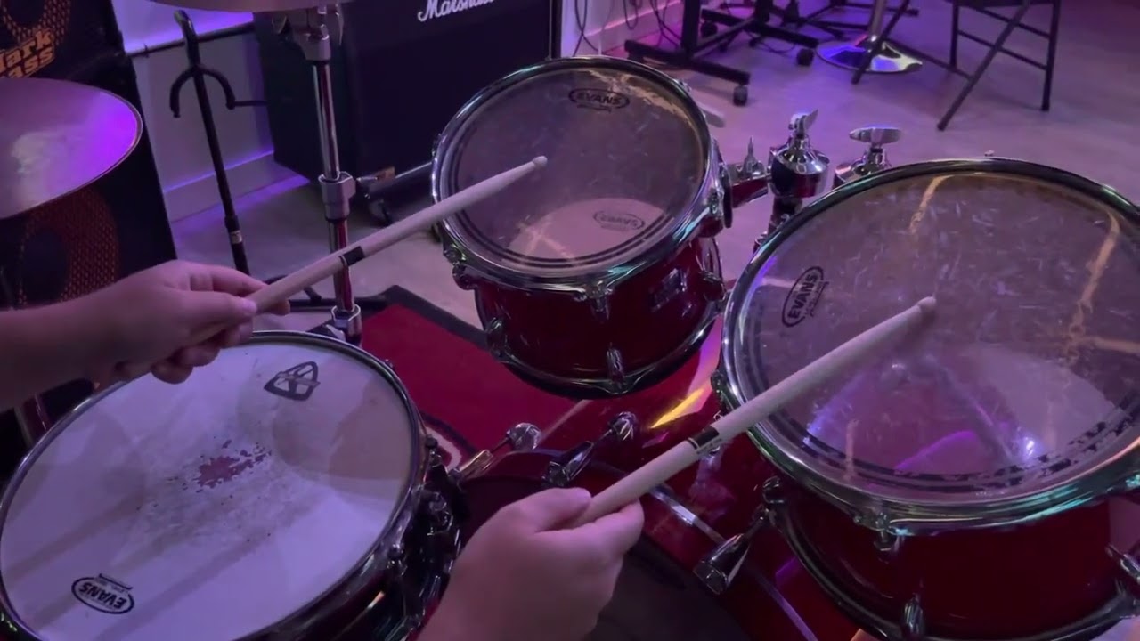 ASMR Drum Kit Sounds🥁 RELAXING