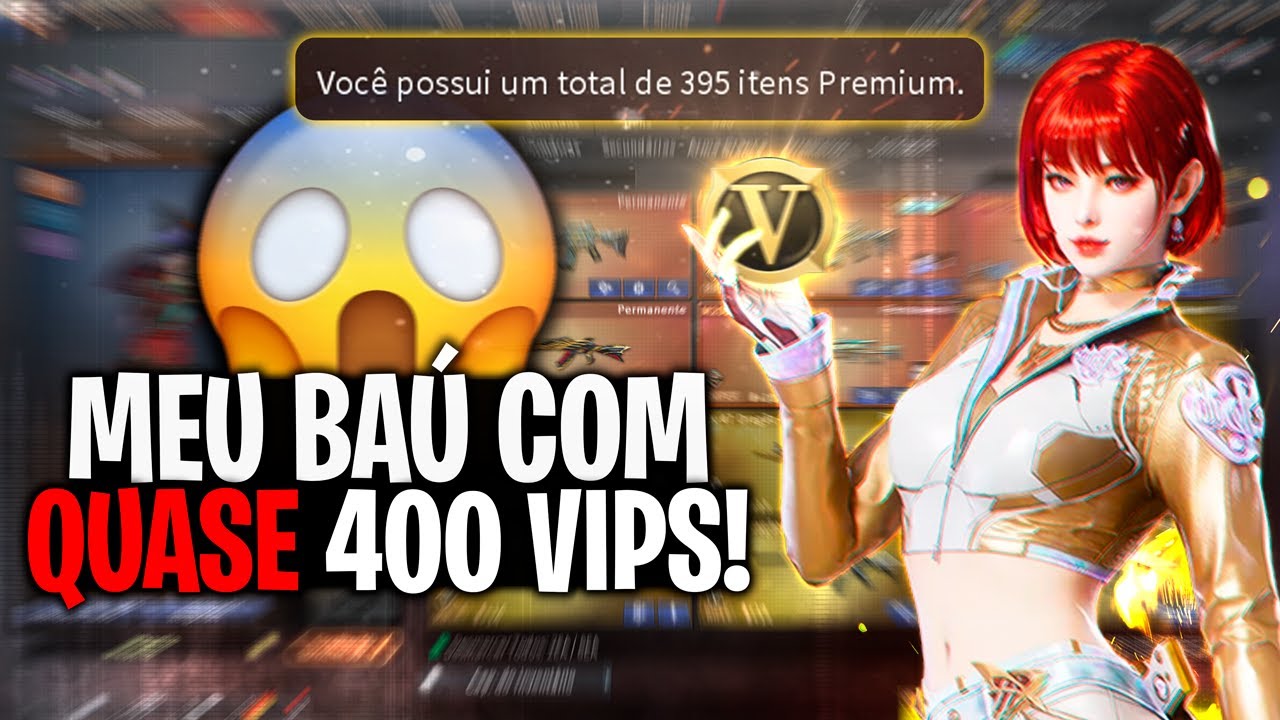 MEU BAÚ COM 400 VIP, QUANTO GASTEI? | CrossFire