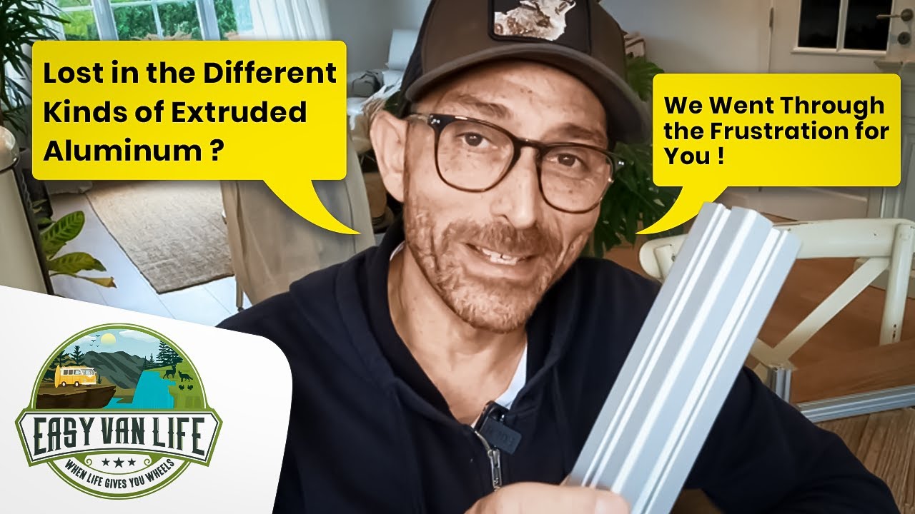 Trying to find the right extruded aluminum or 8020 for your camper van build | Mercedes Sprinter 316