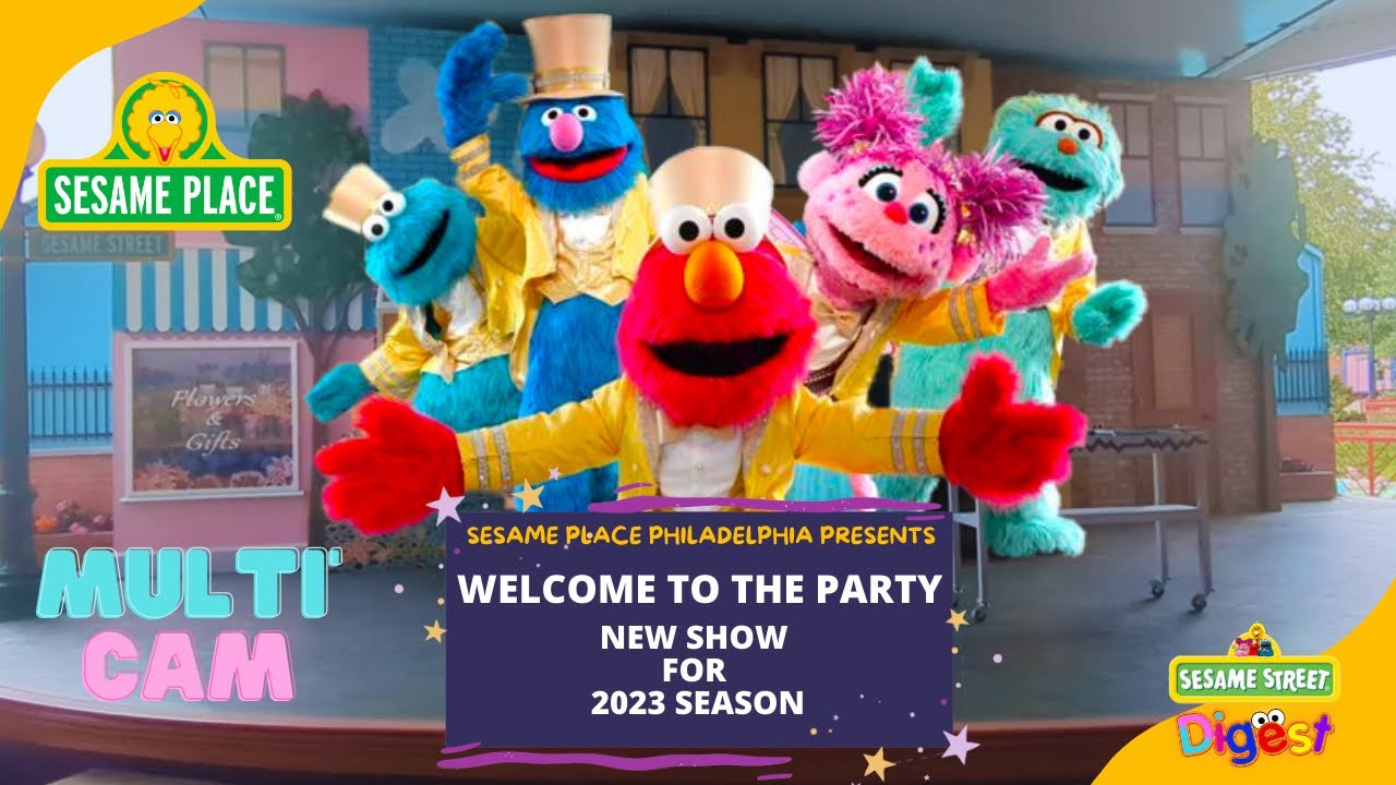 Welcome to The Party Show | Sesame Place Philadelphia | Opening Day Multi-Cam Performance | 4K