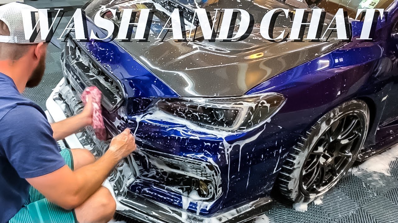 Washing My Subaru STI | Is Modifying Your Car Worth It?