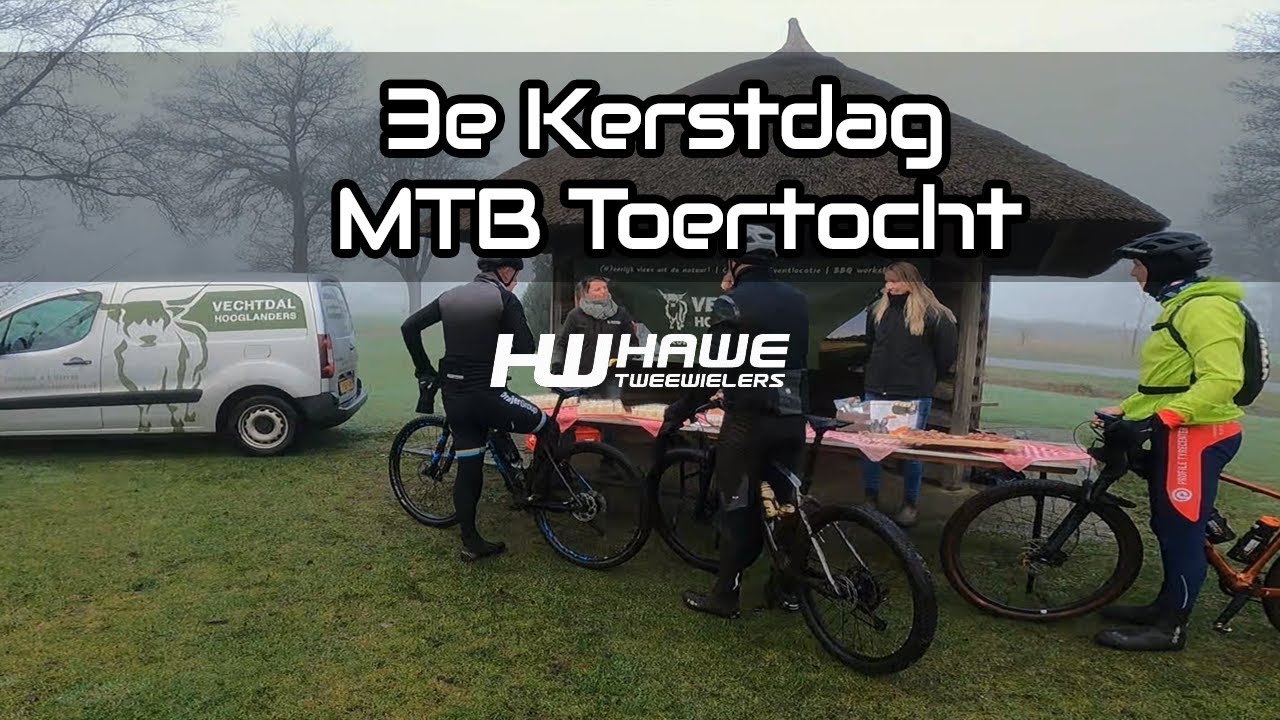 Kerst🎄, MTB 🚵‍♀️en Burgers 🍔| HAWE 3e Kerstdag MTB Toertocht