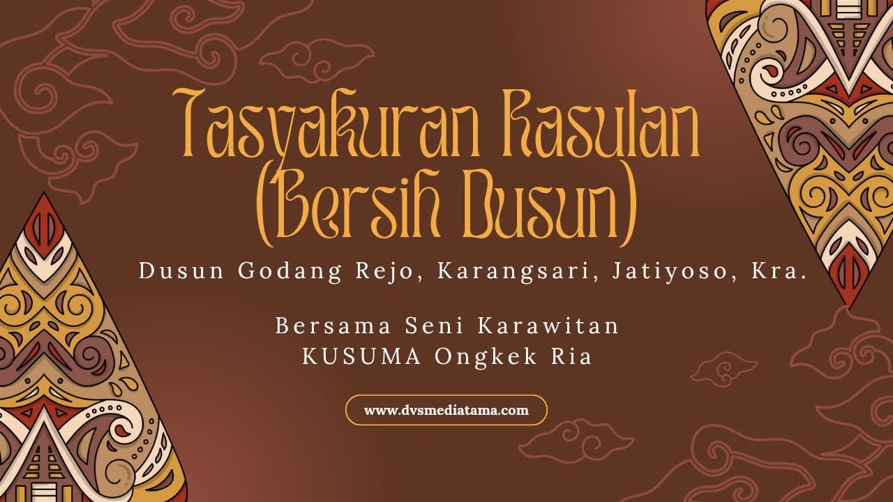 🔴📡 Live Kusuma Ongkek Ria❃ Bersih Dusun Gondangrejo, Karangsari, Jatiyoso,  ❃ WP Audio❃ 22 Jan 2026