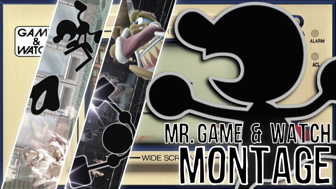 Mr. Game & Watch Montage (Super Smash Bros. for Wii U)