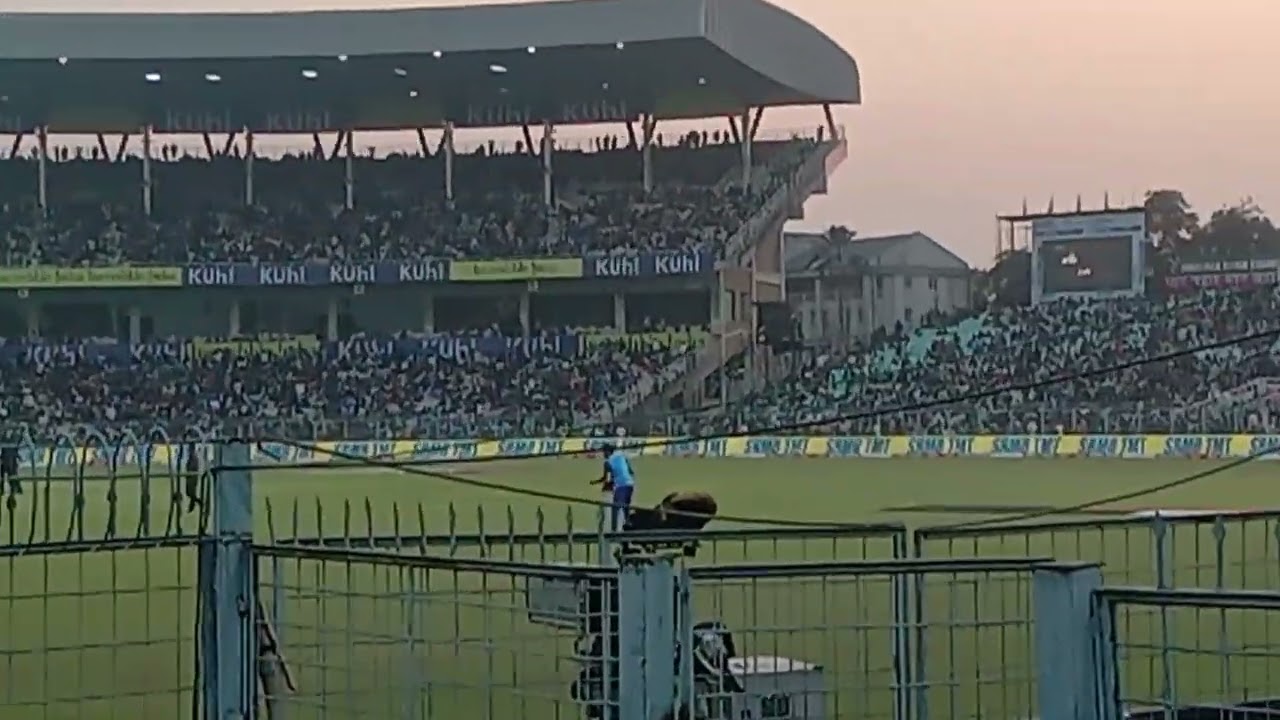 Eden garden block D view' India vs srilanka