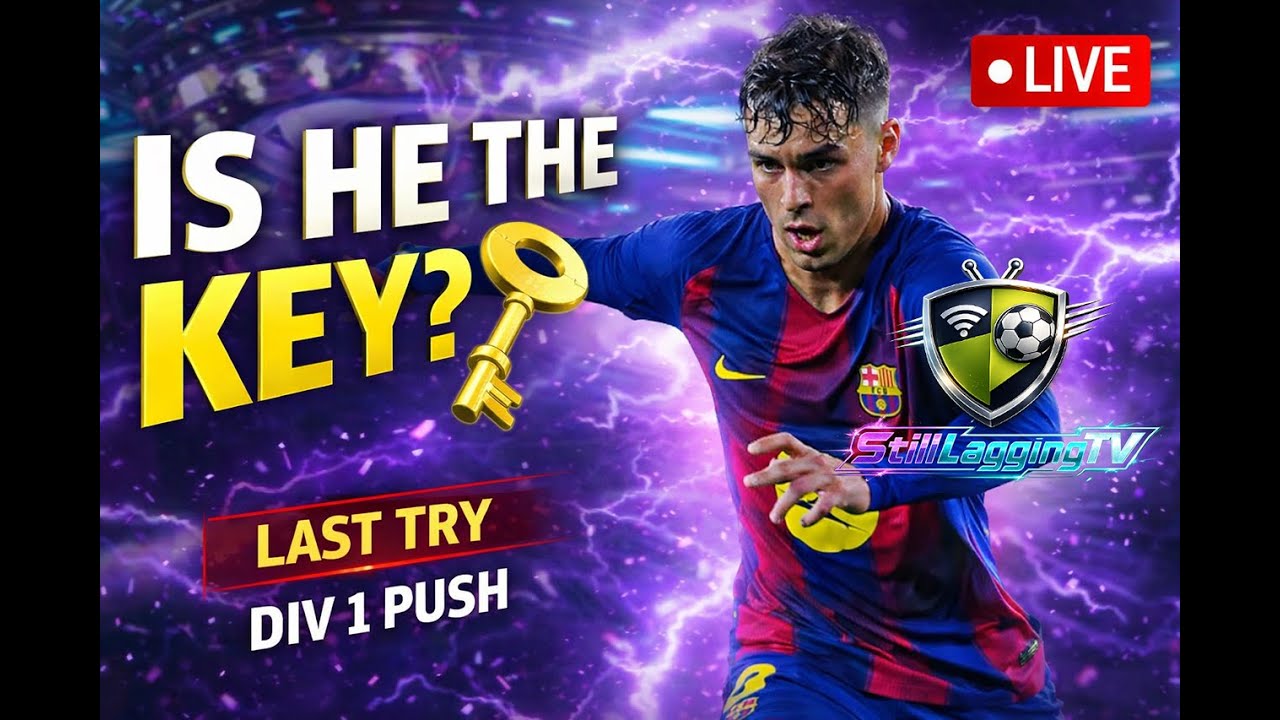 LIVE 🔴 eFootball| 🔑 GOT US TO DIV1! | Now Mid-stream switch to 2nd Account